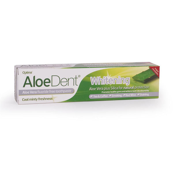 Aloedent Aloe Vera Toothpaste Fluoride-Free Silica Mint 100ml