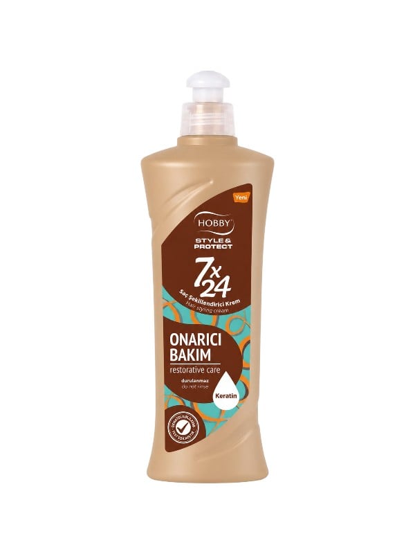 Hobby Keratin Care 7x24 Styling Cream Pro-Vitamin B5 Keratin 250ml