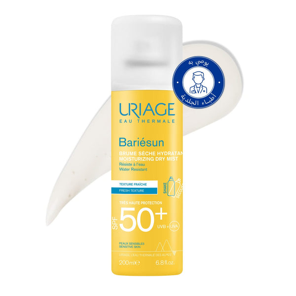 Uriage Bariesun Dry Mist SPF50+ UVA/UVB Vitamin C & E 200ml