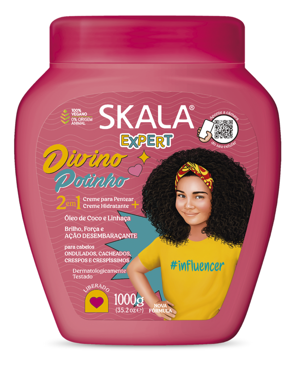 Skala Expert Divino Potinho Children's Hair Treatment Cream Nourishing Conditioning 1000g