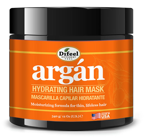 Difeel Argan Oil Hydrating Hair Mask Deep Conditioning Treatment 340 g