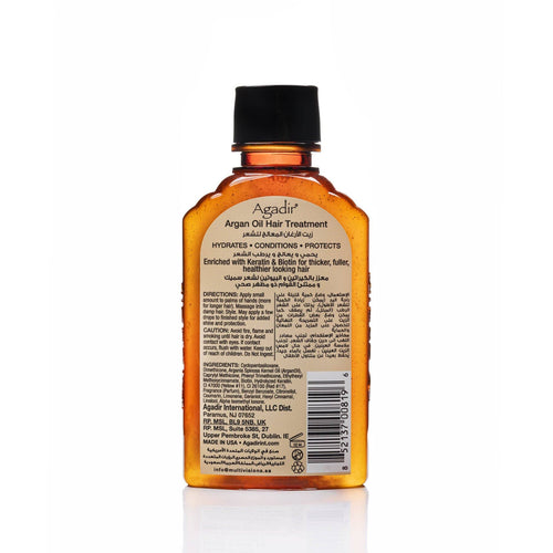 Agadir Argan Hair Treatment Oil Leave-In with Keratin, Biotin and Vitamin E 118 ml