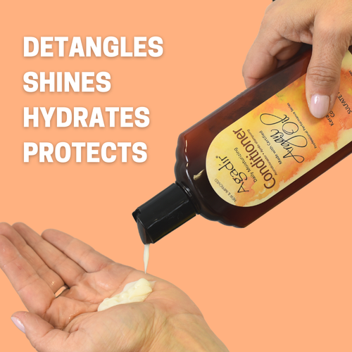Agadir Argan Hair Conditioner Liquid with Biotin, Keratin and Vitamin E 366 ml