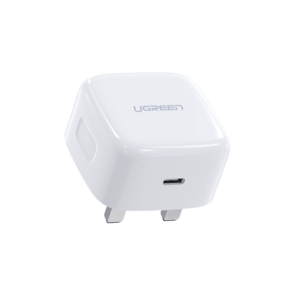 Ugreen Wall Charger USB-C Port Fast Charger 20W White