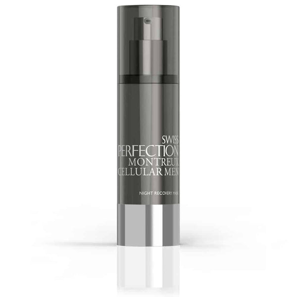 Swiss Perfection Cellular Men Night Recovery Mask Cream, Baobab Oil & Bisabolol, 50ml