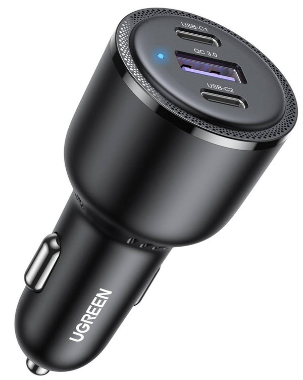 Ugreen 40W PD Car Charger Dual USB-C Ports Space Grey