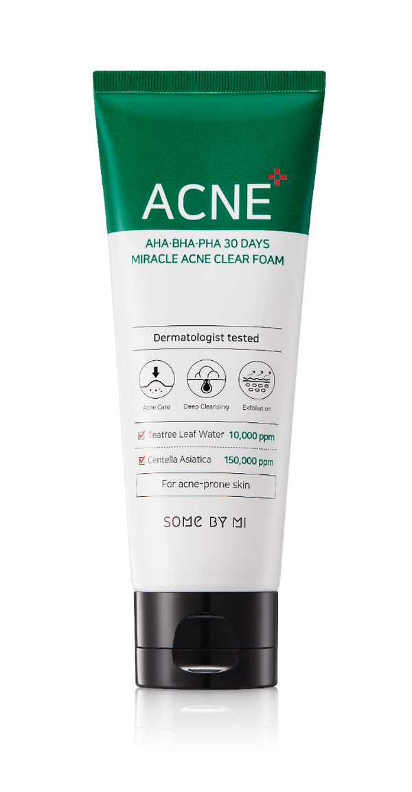 Some By Mi Miracle Foam Cleanser Blemish-Clearing Deep Cleanse 100ml
