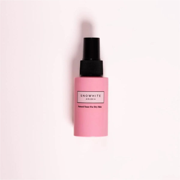 Snowhite Natural Facial Toner for Dry Skin with Glycerin and Witch Hazel