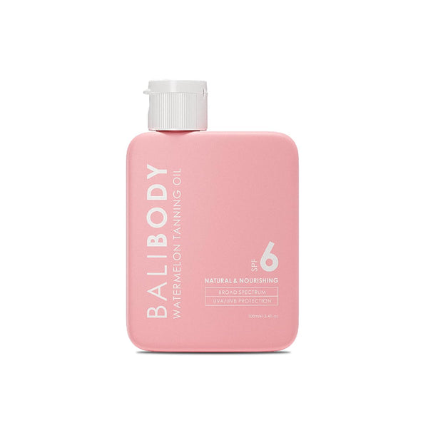 Bali Body Watermelon Tanning Oil SPF 6 Lightweight Hydrating Oil 100ml