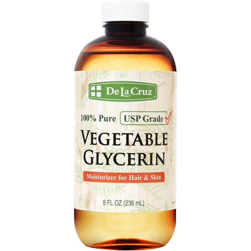 De La Cruz Vegetable Glycerin Hair and Body Moisturizer, 59 ml