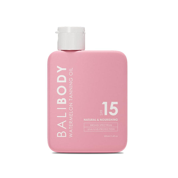 Bali Body Watermelon Tanning Oil SPF 15 UVA/UVB Protection 100ml