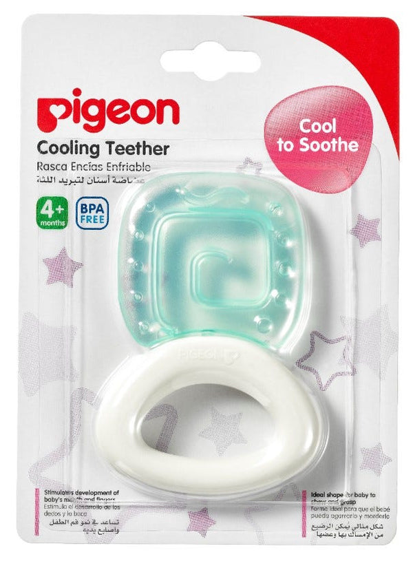 Pigeon Square Silicone Ice Teether N621A P367, 1 Piece
