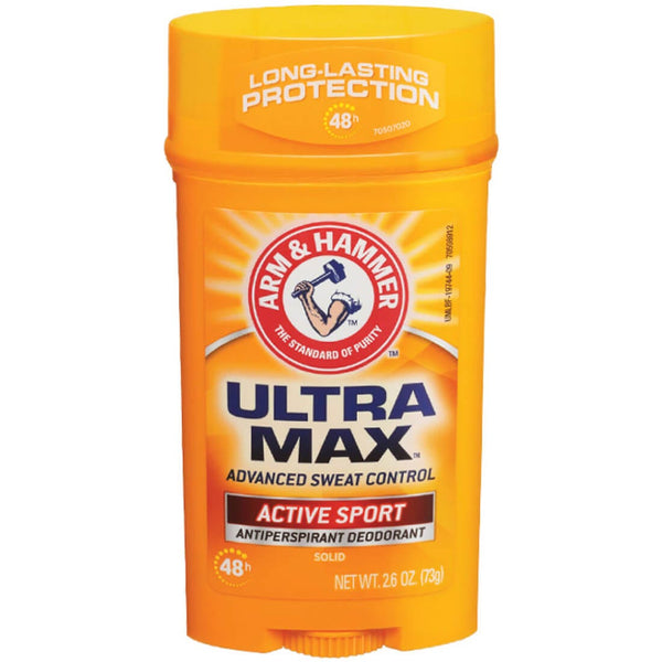 Arm & Hammer Ultra Max Active Sport Deodorant Solid Stick