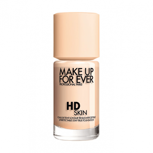 Make Up For Ever HD Skin Foundation Liquid Medium-to-Full Coverage Shade 1R02