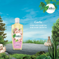 Vatika Naturals Garlic Enriched Hair Oil Nourishing Scalp and Hair Care 300 ml