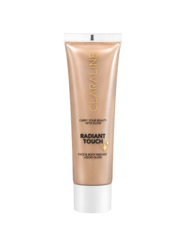 Clara Line Radiant Touch Liquid Glow Face & Body Illuminator Silk Shine 50ml
