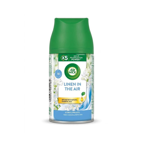 Air Wick Linen In The Air Automatic Air Freshener Refill Fresh Linen Scent 250ml