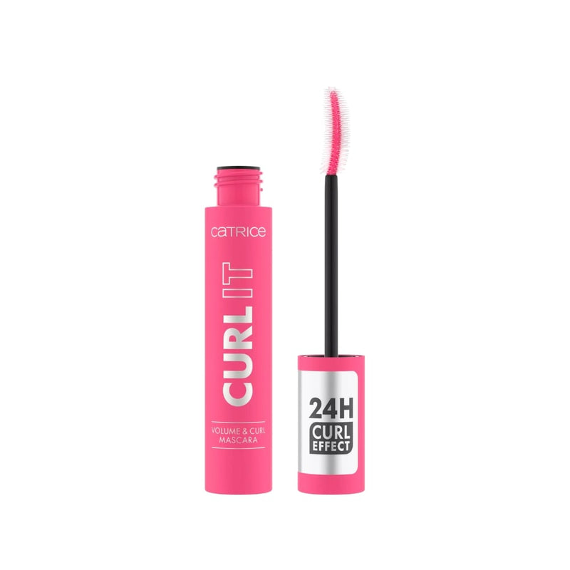 Catrice Curl It Volume and Curl Mascara Curved Silicone Brush 01 Black