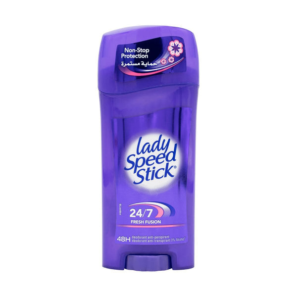 Lady Speed Stick Fresh Fusion Roll-On Antiperspirant Alcohol-Free Fresh Scent