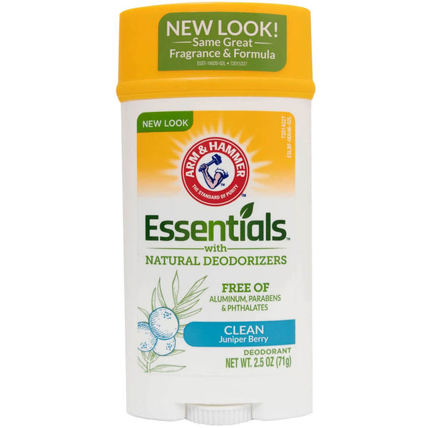 Arm & Hammer Ultra Max Essentials Clean Deodorant Stick Baking Soda Juniper Berry 71g