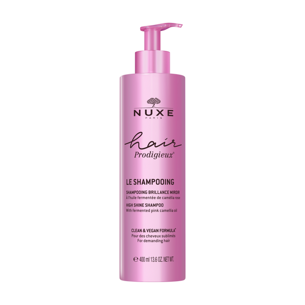 Nuxe Hair Prodigieux High Shine Shampoo Fermented Pink Camellia Oil 400ml