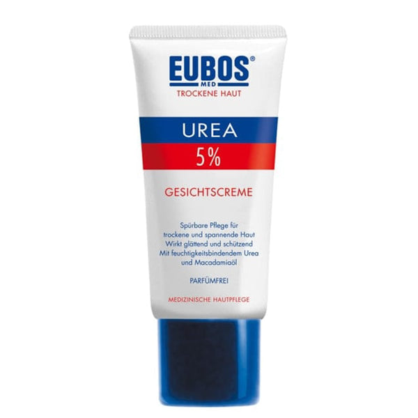 EUBOS Urea Face Cream Moisturizing Emulsion 5% Urea 50 ml
