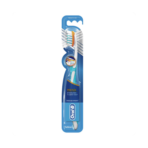 Oral-B Pro Expert Clinic Line Pro-Flex Medium Manual Toothbrush Blue