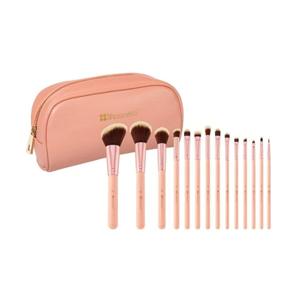 BH Cosmetics Chic Makeup Brush Set, 14 Pieces