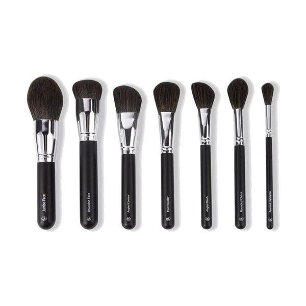 BH Cosmetics Face Essentials Makeup Brush Set, 7 Pieces