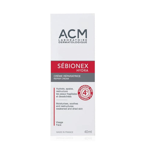 ACM Sebionex Hydra Cream Lightweight Facial Moisturizer with Glycolic Acid