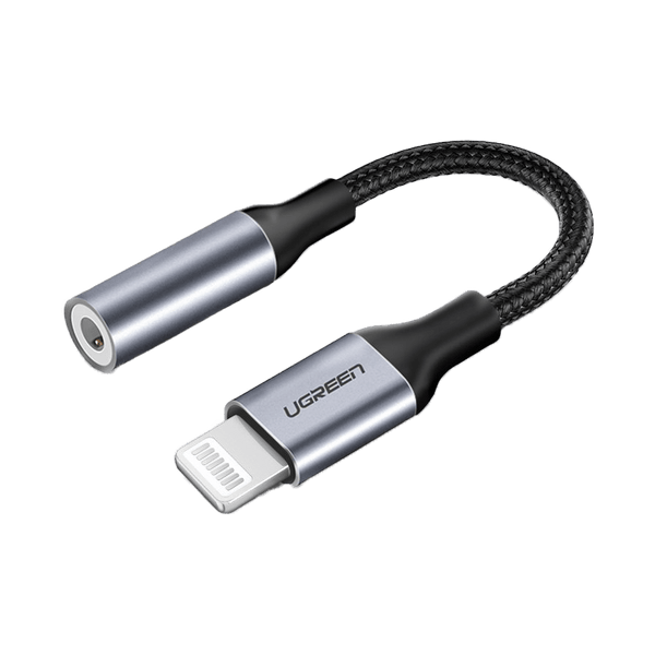 Ugreen Lightning Connector Cable Aluminum Shell Nylon Braided Black