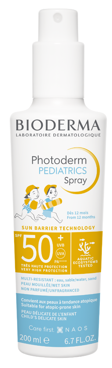 Bioderma Photoderm Pediatrics Sun Block Spray SPF50+ Water-Resistant 200ml
