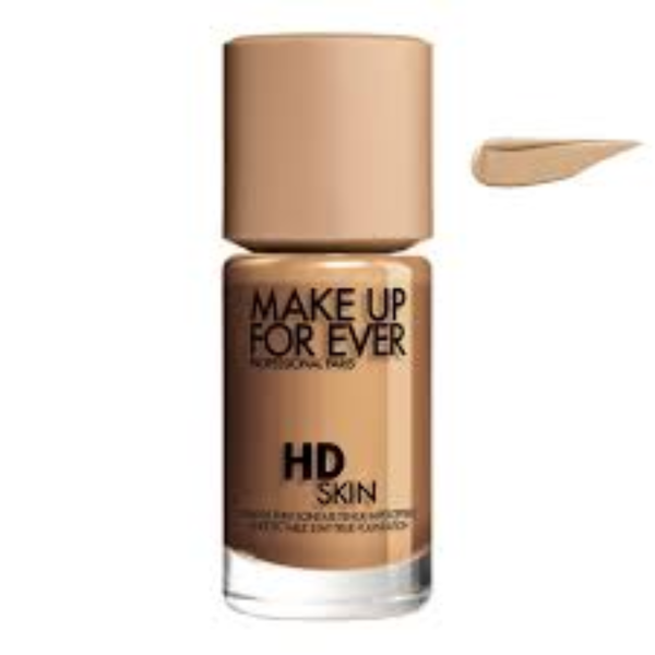 Make Up For Ever HD Skin Foundation Liquid Semi-Matte Buildable Coverage Shade 2R24