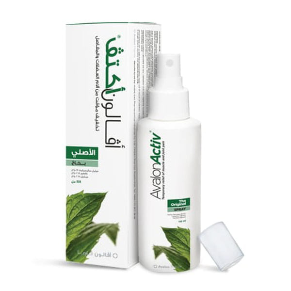 Avalon Activ Original Muscle Spray Cooling Comfort Methyl Salicylate Menthol Camphor 118 ml