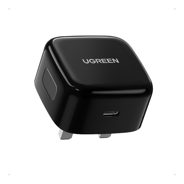 Ugreen Wall Charger USB-C Port Fast Charger 20W Black