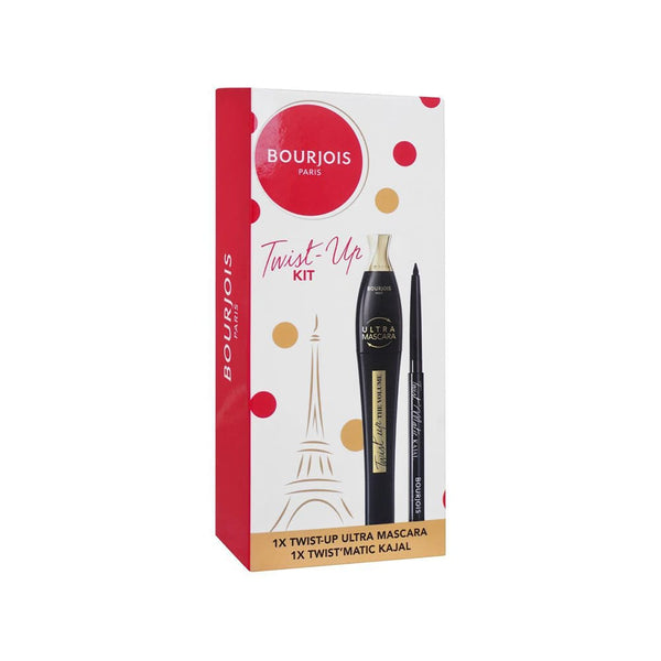 Bourjois Twist Up Kit Ultra Mascara & Matic Kajal Black Eye Makeup Duo