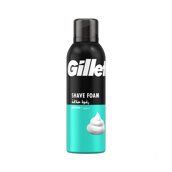 Gillette Shaving Foam With Menthol Cooling Lather 200ml