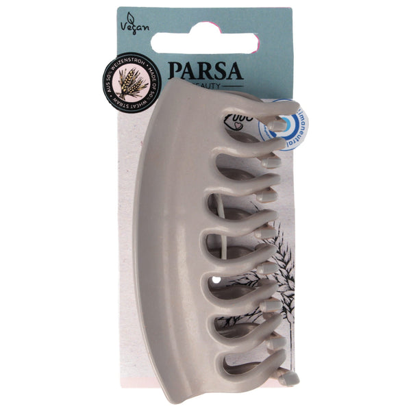 PARSA BEAUTY Hair Claw Clip Wheat Straw Taupe, Large, 1 Piece