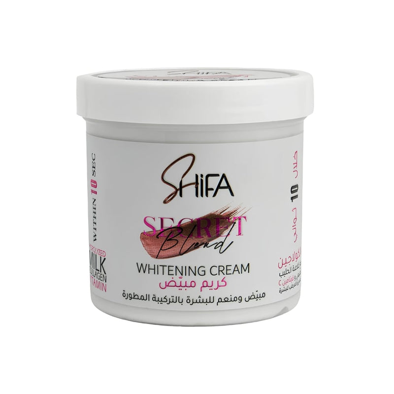 Shifa Face and Body Cream, Moisturizing and Smoothing, Collagen, Milk Extract, Vitamin C