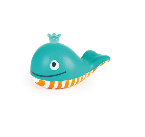 Hape Bubble Blowing Whale Bath Toy for Toddlers, Bubble Spout, 18 Months+