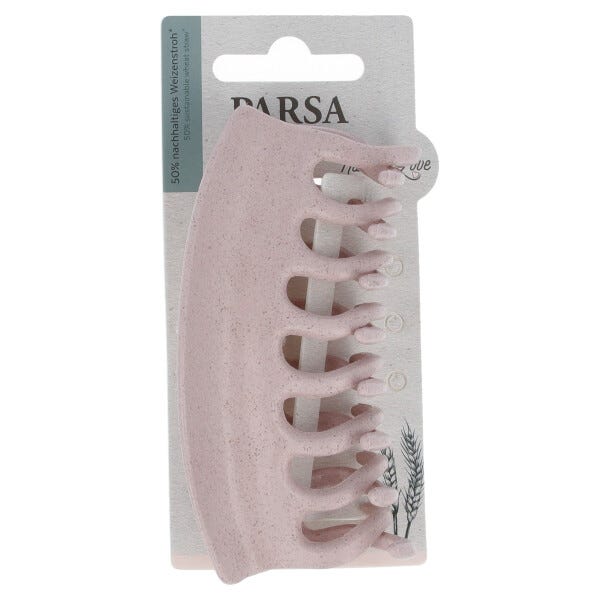 Parsa Beauty Hair Claw Wheat Rose Pink Nature Design 1 Piece