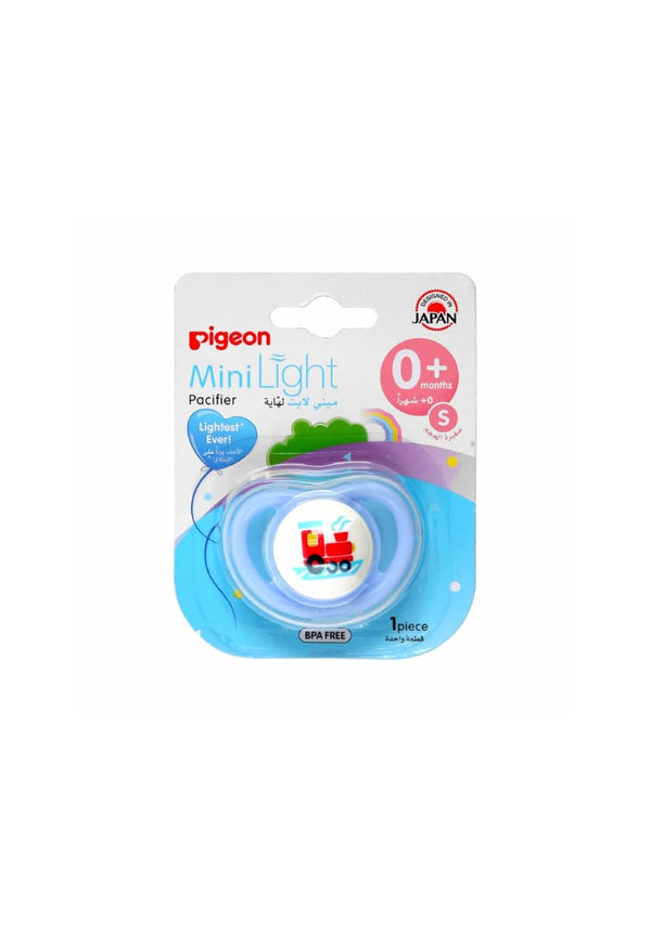 Pigeon Mini Light Pacifier Small Size 0+ Months with Nipple Case