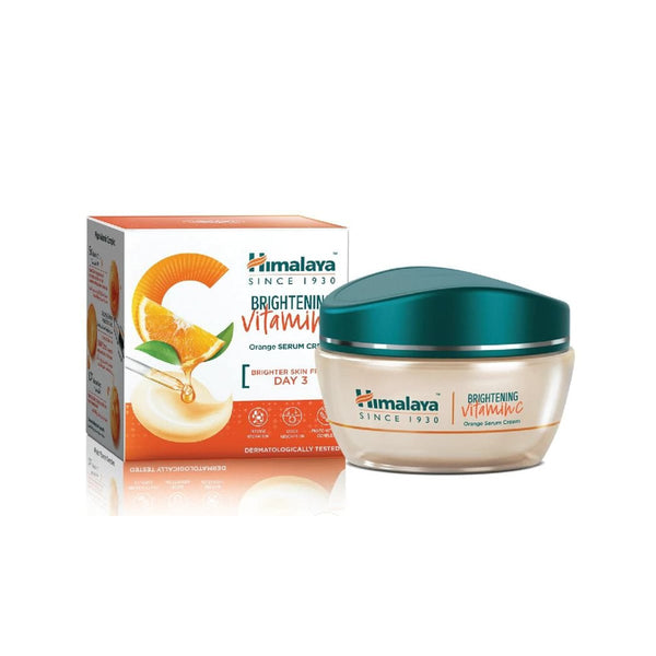 Himalaya Brightening Vitamin C Orange Cream Lightweight Hydrating Formula