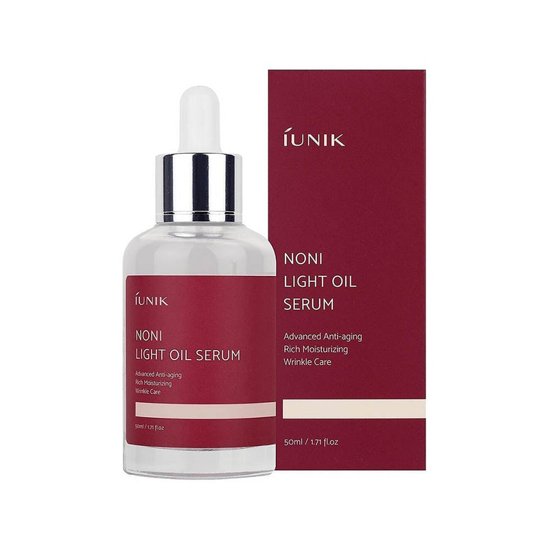 iUNIK Noni Light Oil Serum Lightweight Facial Serum 42% Noni Extract 50 ml