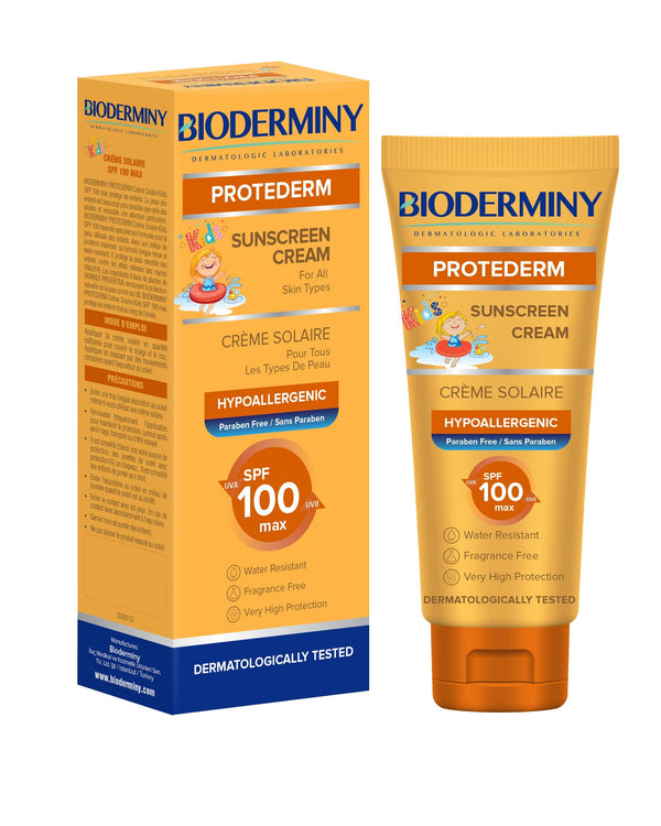 Bioderminy Protederm Kids Sunscreen Cream SPF 100+ Water-Resistant 50ml