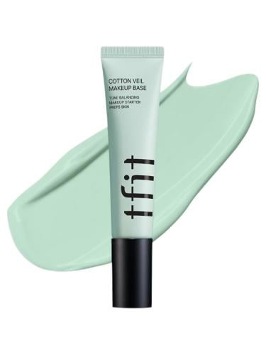 T-Fit Cotton Feel Color Correcting Primer Lightweight 01 Pure Green 30ml