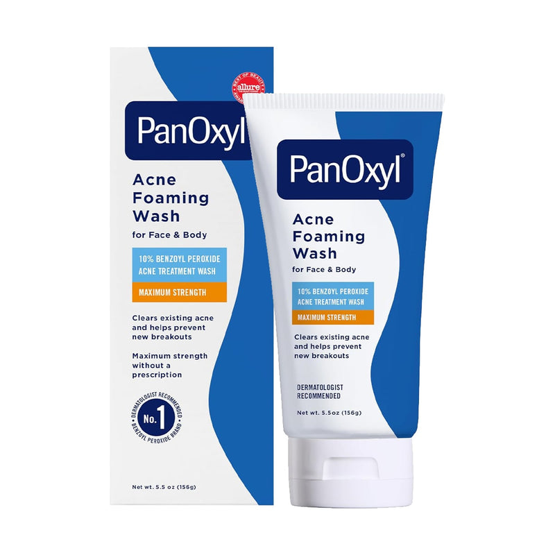 PanOxyl Acne Foaming Wash 10% Benzoyl Peroxide