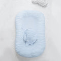 Sunveno Baby Nest Wings DuPont Corn Fiber Lounger, Blue, 65 x 96 cm