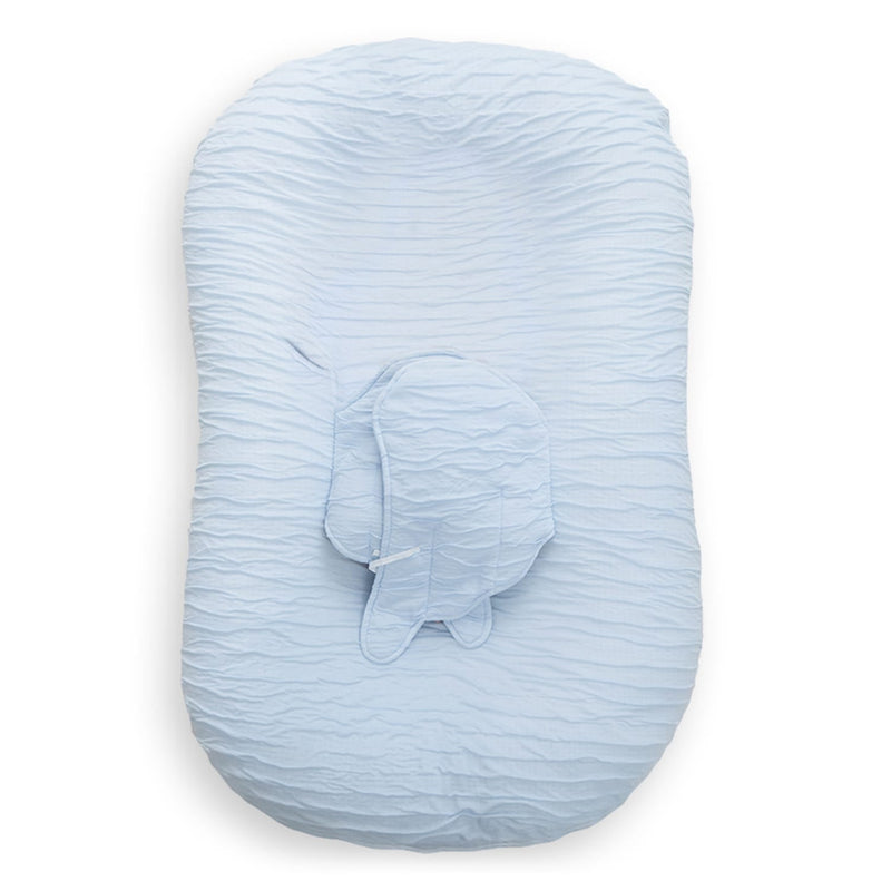 Sunveno Baby Nest Wings DuPont Corn Fiber Lounger, Blue, 65 x 96 cm