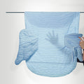 Sunveno Baby Nest Wings DuPont Corn Fiber Lounger, Blue, 65 x 96 cm